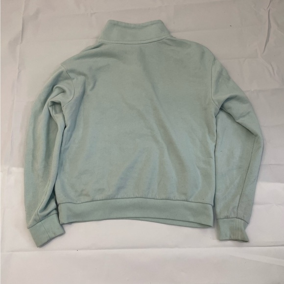 💙 Women’s Light Blue Quarter-Zip Sweater by PINK – Size XS 💙 - Picture 7 of 12